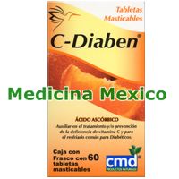 C-Diaben 250 mg 60 Tabs (Chewable), Ascorbic Acid