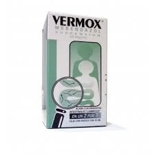 Vermox SUSP 20mg 30ml, Mebendazoleï»¿