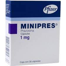Minipress 1mg 30 Caps, Prazosin