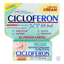 Cicloferon Xtrm Tubo 2 G, Aciclovir, LidocaÃ­ne