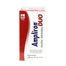 Ampliron Duo 400/57mg Powder Bottle 70ml, Amoxicillin, Clavulanic Acid